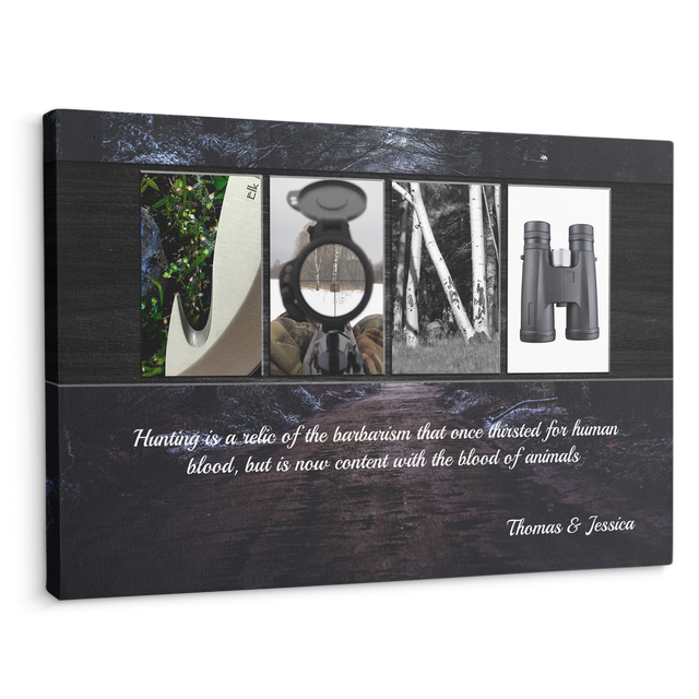 Custom Hunting Name Art, Canvas Wall Art