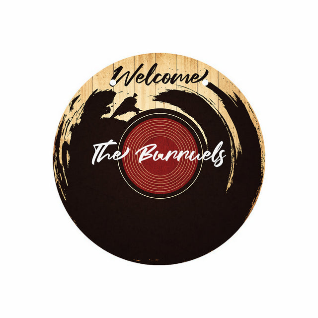 Customizabled Door Sign, Custom Family Name