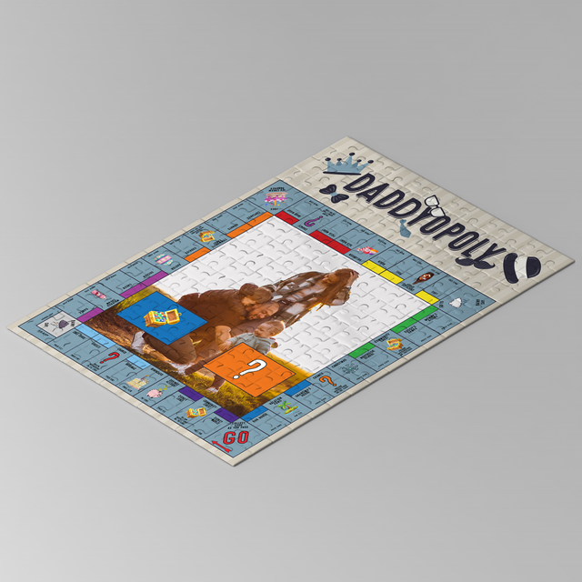 Daddyopoly, Custom Photo, Jigsaw Puzzles