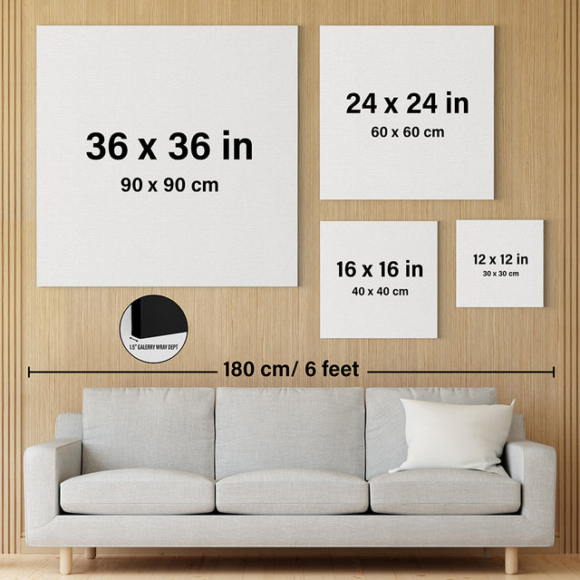 Custom Black & White Photo, Customizable Song Name And Text, Canvas Wall Art
