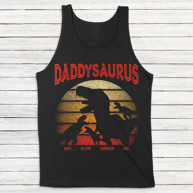 Daddysaurus Personalized Shirt