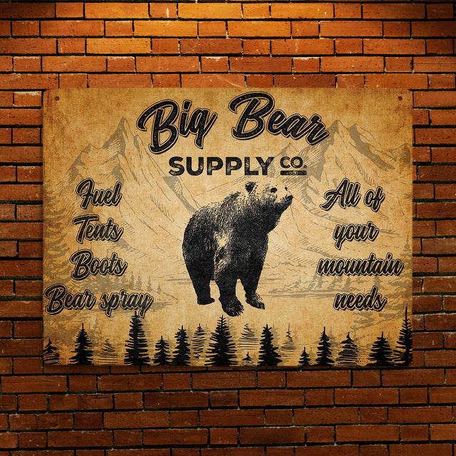 Big Bear Fuel Tents Boots Bear Spray, All Of Your Mountain Needs