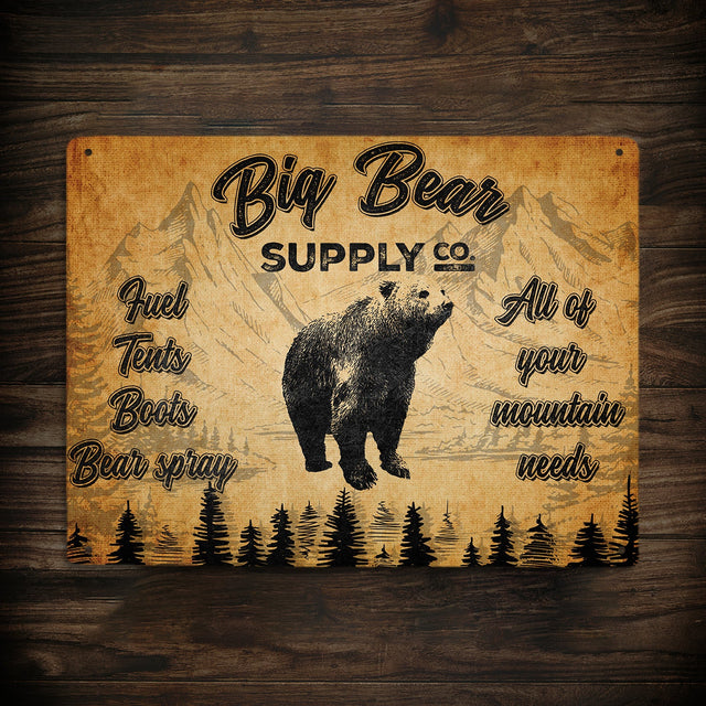 Big Bear Fuel Tents Boots Bear Spray, All Of Your Mountain Needs
