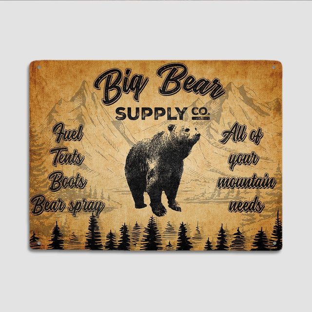 Big Bear Fuel Tents Boots Bear Spray, All Of Your Mountain Needs