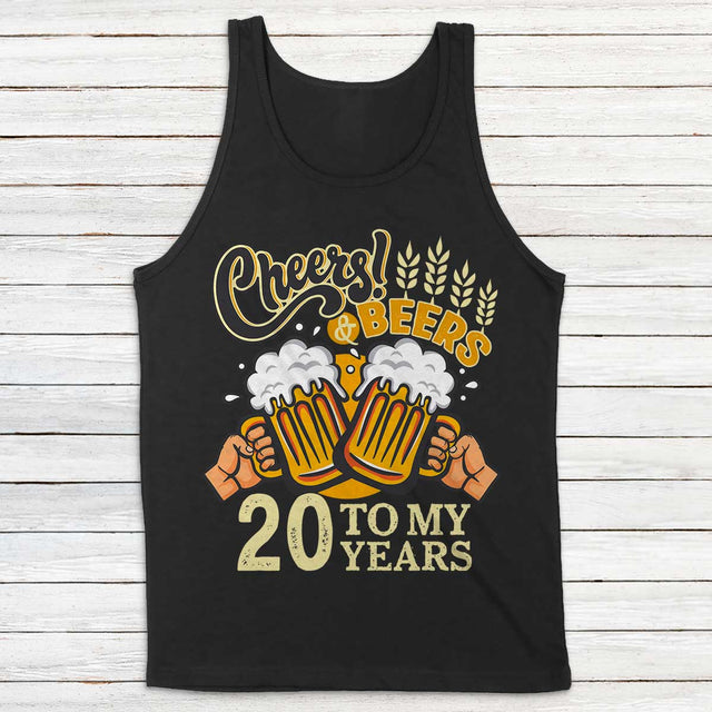 Cheers & Beers To My Birthday Personalized Shirt