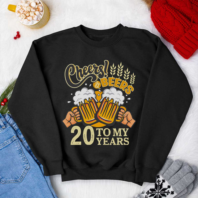 Cheers & Beers To My Birthday Personalized Shirt