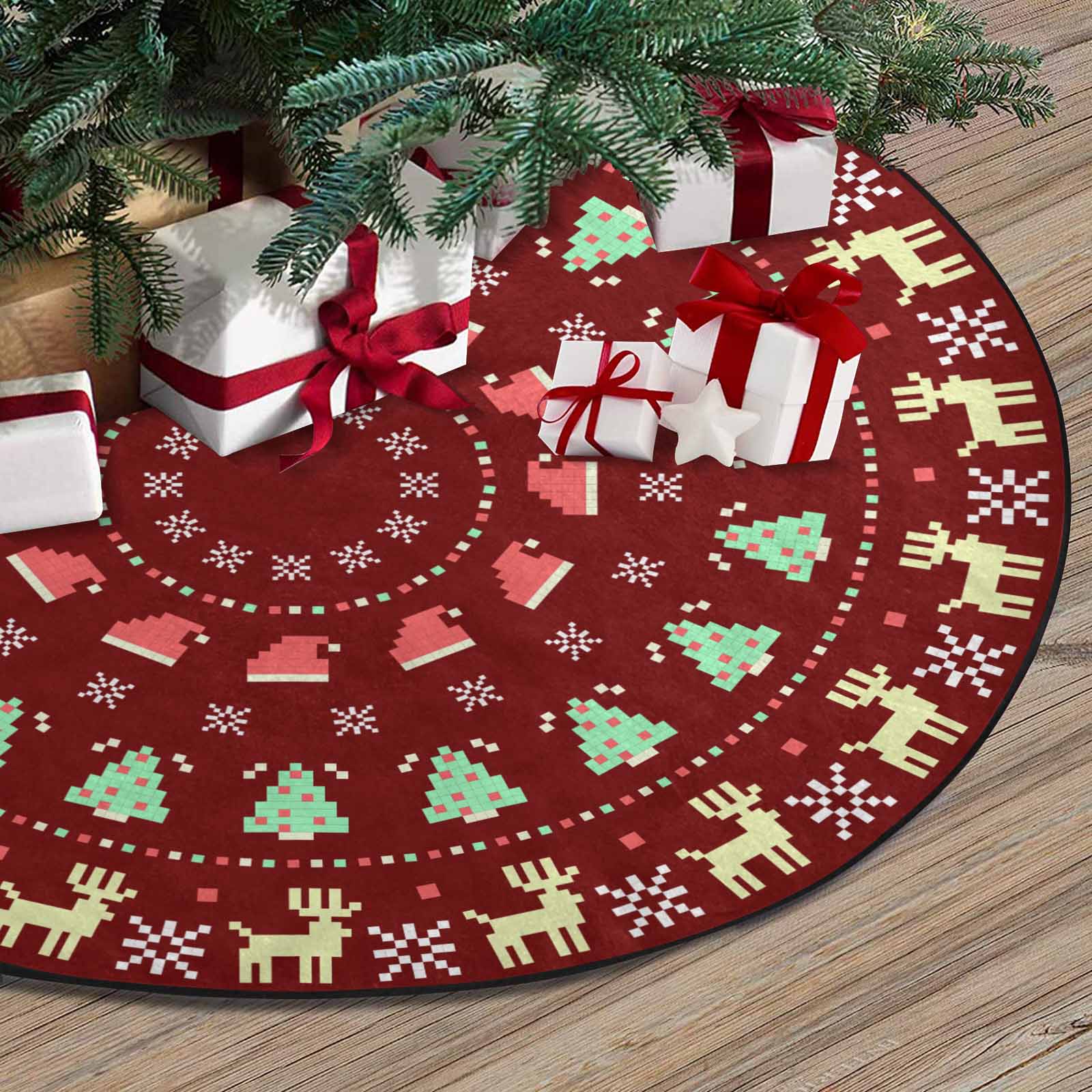 Christmas Tree Skirt, Decoration For Christmas Tree, Christmas Hat
