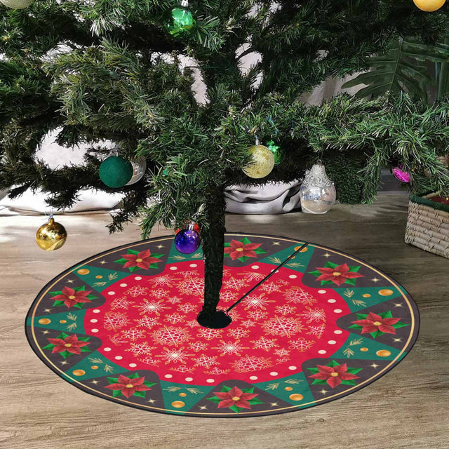 Christmas Tree Skirt, Decoration For Christmas Tree, Gift For Xmas