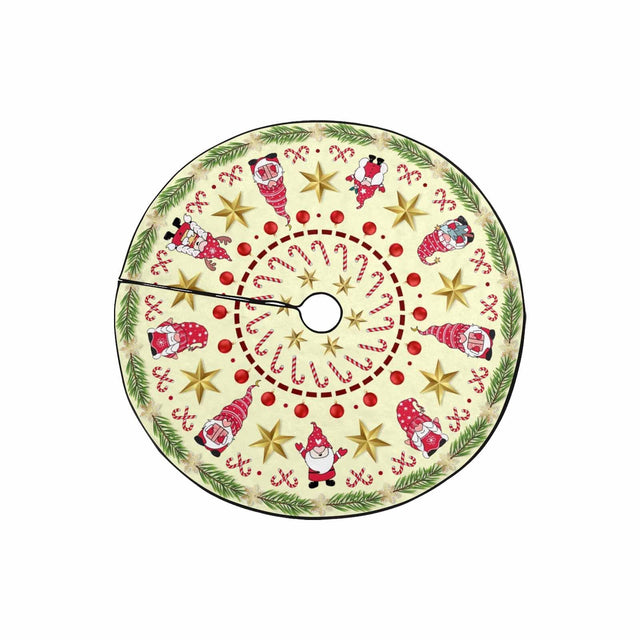 Christmas Tree Skirt, Decoration For Christmas Tree, Gnome Christmas