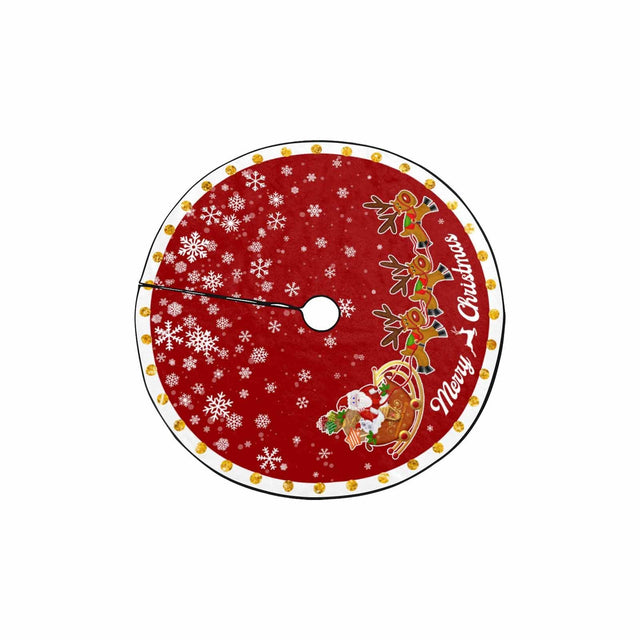 Christmas Tree Skirt, Decoration For Christmas Tree, Santa Claus