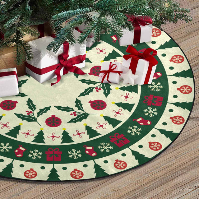 Christmas Tree Skirt, Decoration For Christmas Tree, Sock Christmas