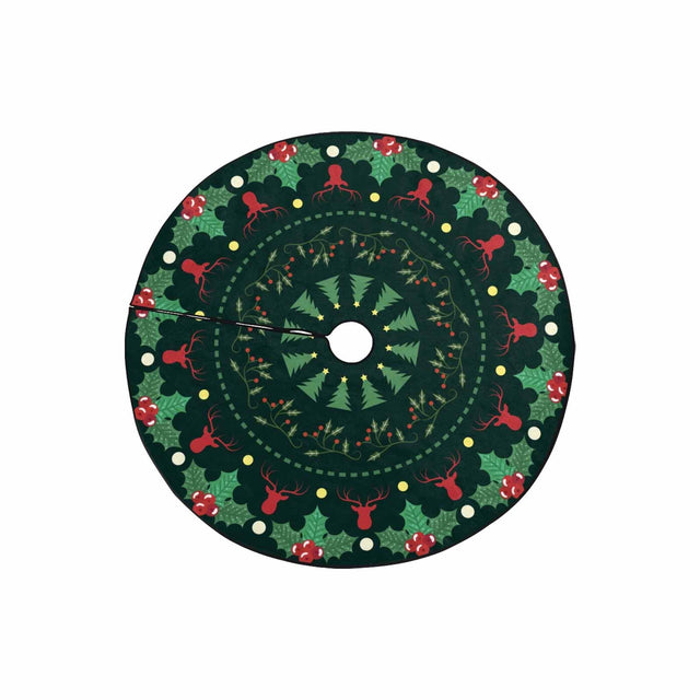 Christmas Tree Skirt, Decoration For Christmas Tree, Xmas Background
