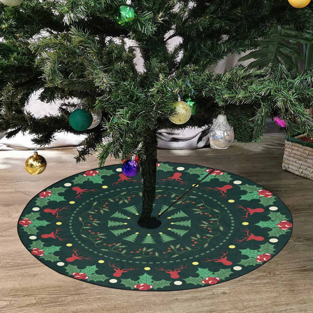 Christmas Tree Skirt, Decoration For Christmas Tree, Xmas Background