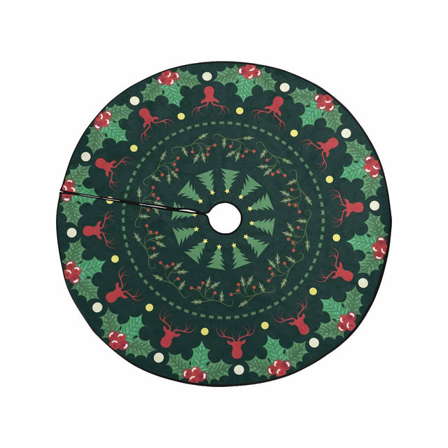 Christmas Tree Skirt, Decoration For Christmas Tree, Xmas Background