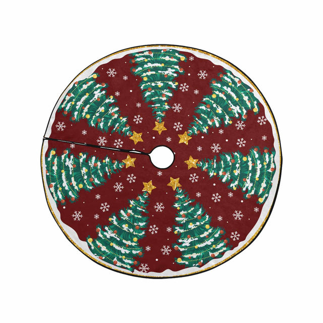 Christmas Tree Skirt, Decoration For Christmas Tree, Xmas Tree