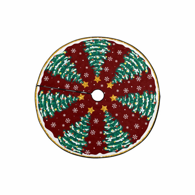 Christmas Tree Skirt, Decoration For Christmas Tree, Xmas Tree