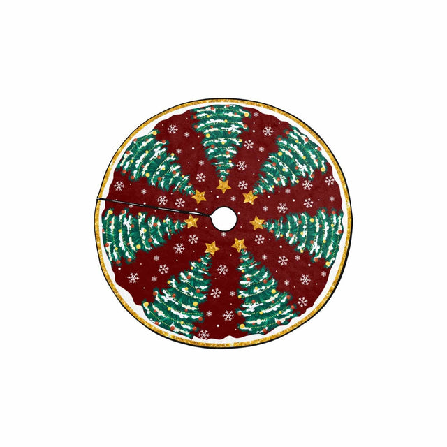 Christmas Tree Skirt, Decoration For Christmas Tree, Xmas Tree