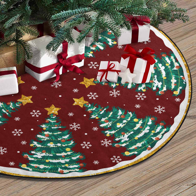 Christmas Tree Skirt, Decoration For Christmas Tree, Xmas Tree