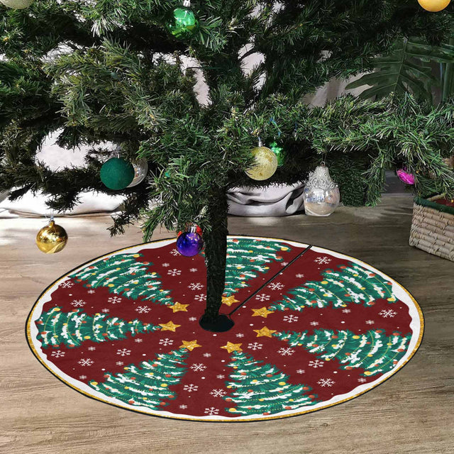 Christmas Tree Skirt, Decoration For Christmas Tree, Xmas Tree
