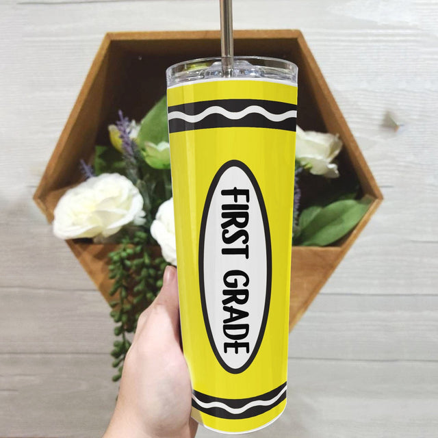 Crayon Tumbler, Custom Name