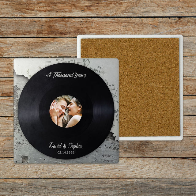 Custom Coasters, Upload Photo, Stone Coasters Set Of 4