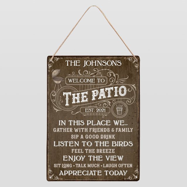Custom Hunting Camp Sign, Bad Jokes And Half Truths Tolerated