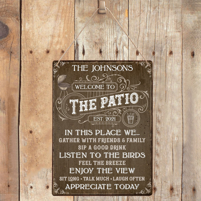 Custom Hunting Camp Sign, Bad Jokes And Half Truths Tolerated