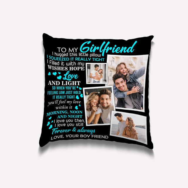 Custom Photo And Name, Letter Pillow