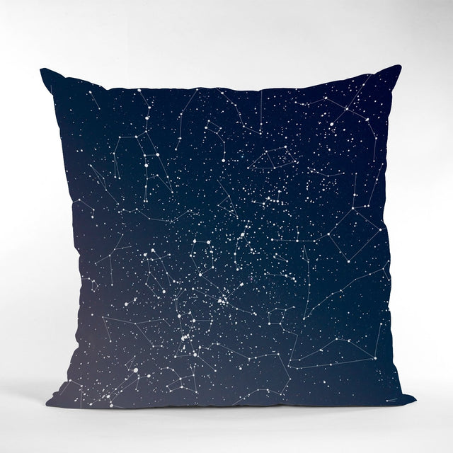 Custom Star Map By Date And Location Pillow