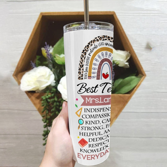 Custom Teacher Tumbler