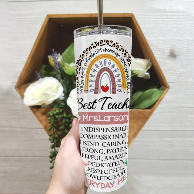 Custom Teacher Tumbler