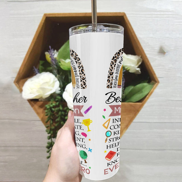 Custom Teacher Tumbler