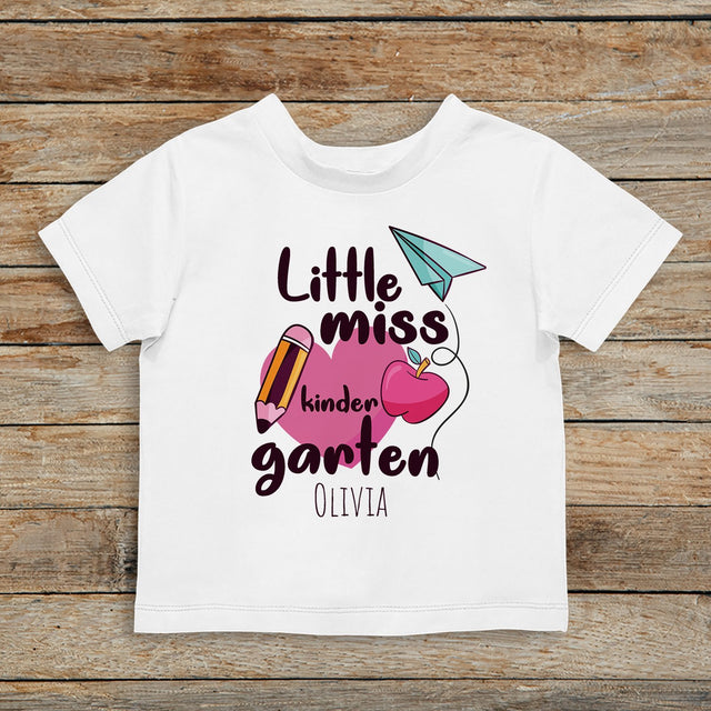 Customized Back To School Shirt For Kids, Custom Name And Grade