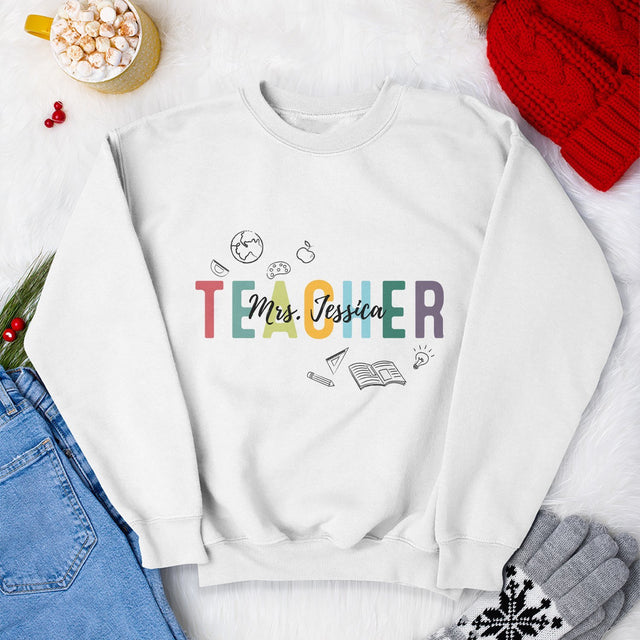 Customized Name Teacher Shirt