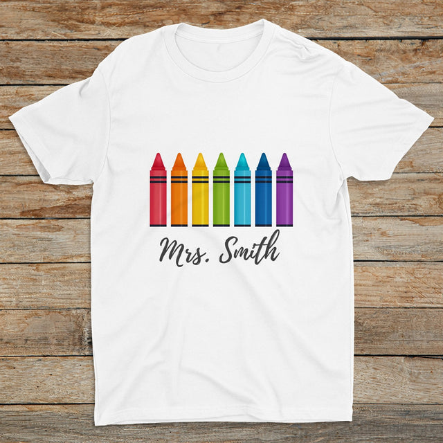 Customized Name Teacher Shirt, Teacher Appreciation Shirt