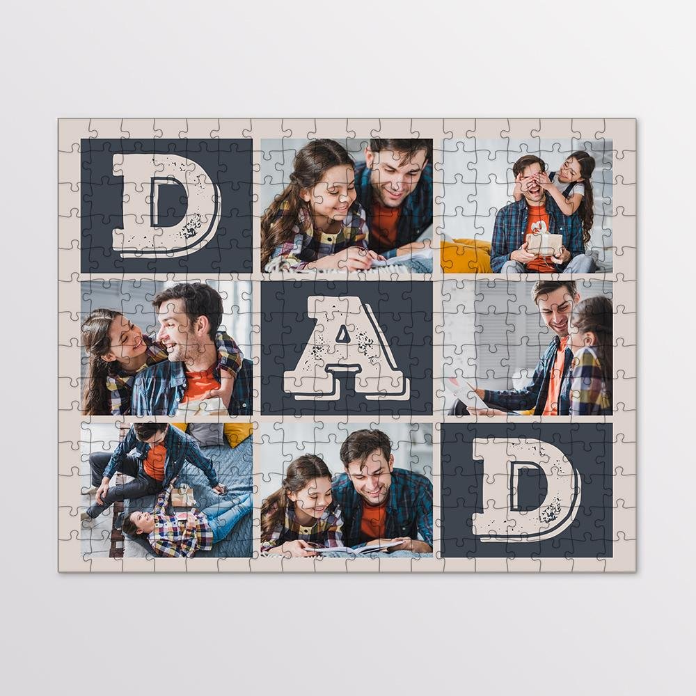 Dad, Custom Photo Jigsaw Puzzles