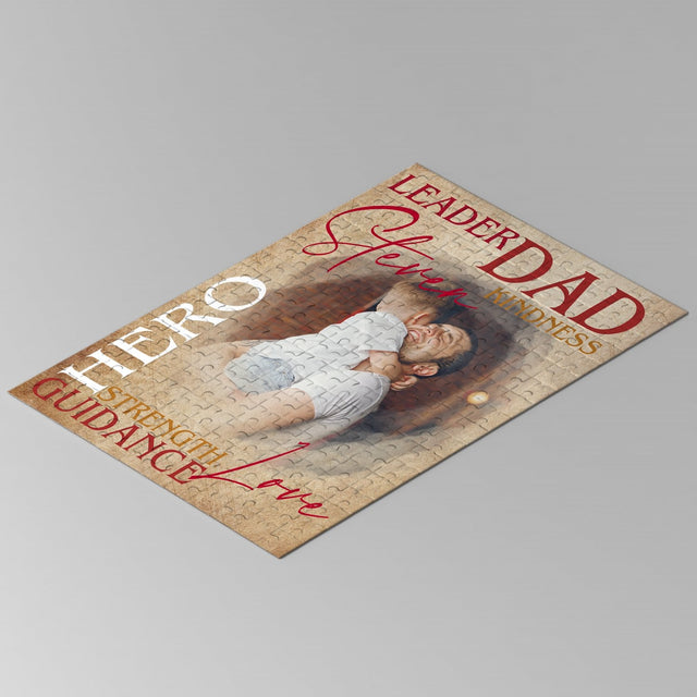 Dad, Custom Photo, Jigsaw Puzzles