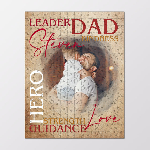 Dad, Custom Photo, Jigsaw Puzzles