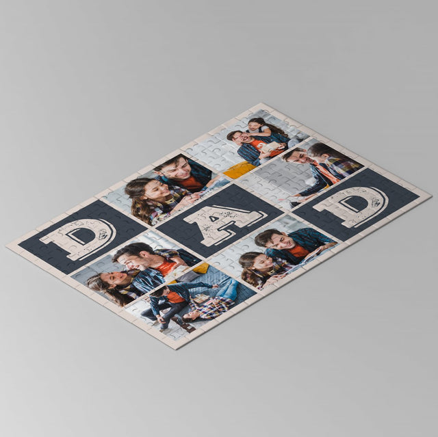 Dad, Custom Photo Jigsaw Puzzles