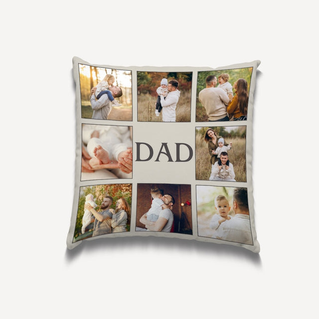 Dad, Custom Photo Pillow