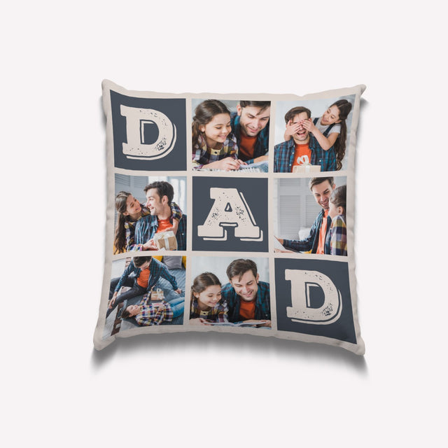 Dad, Custom Photo Pillow