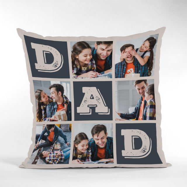 Dad, Custom Photo Pillow