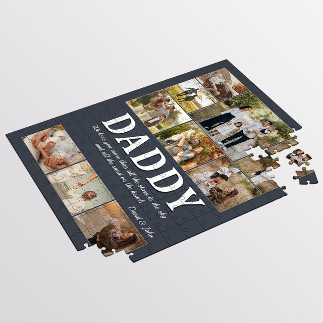 Daddy, Custom Photo, Personalized Text Jigsaw Puzzles
