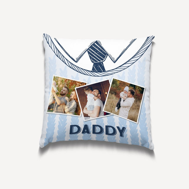 Daddy, Custom Photo, Pillow