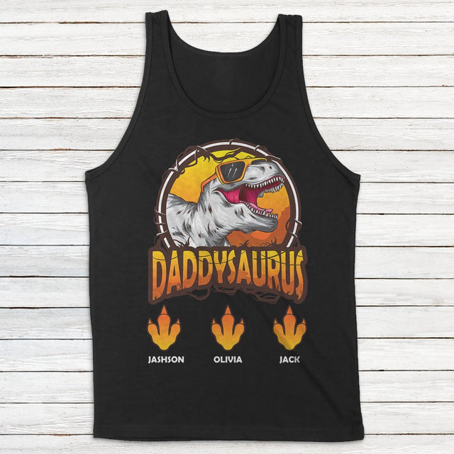 Daddysaurus Personalized Shirt
