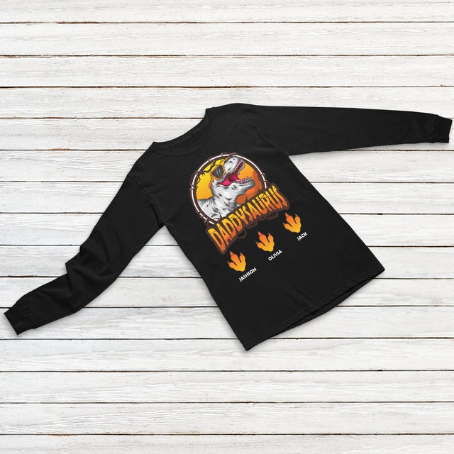 Daddysaurus Personalized Shirt