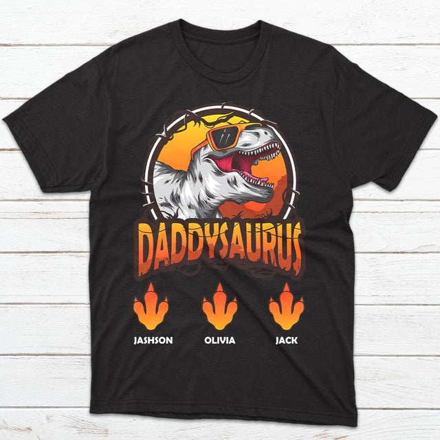 Daddysaurus Personalized Shirt