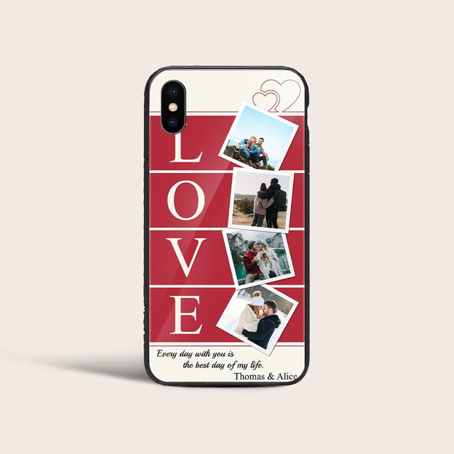 Every Day With You Is The Best Day Of My Life Custom Photo Collage Phone Case