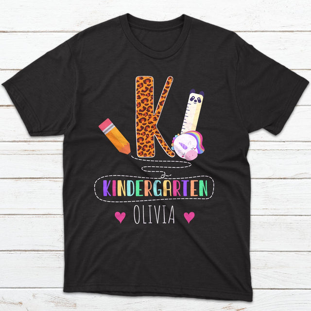 First Day Of School, Custom Name Shirt For Kids