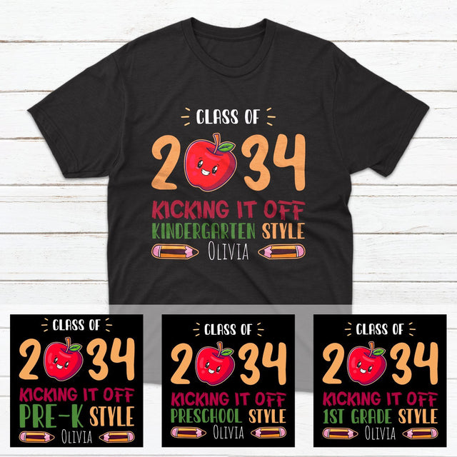 First Day Of School Shirt, Gift For Kids